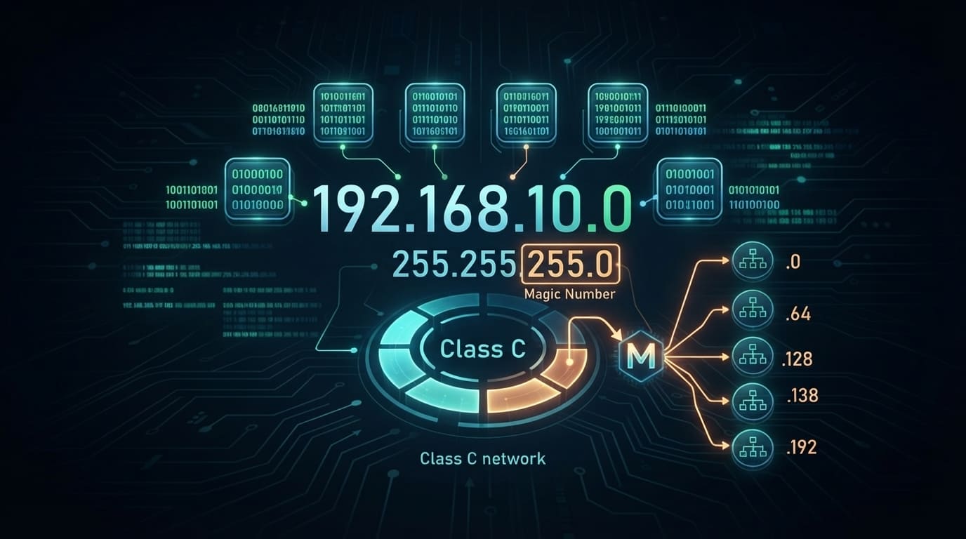 Manual de Subnetting IPv4: Guía Práctica y Método del Número Mágico